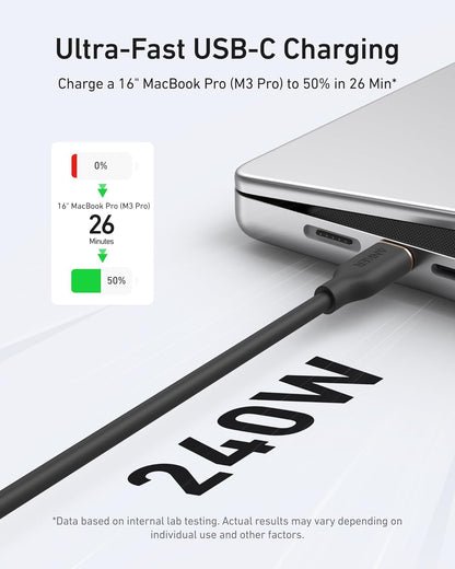Anker <b>643</b> USB-C to USB-C Cable (Flow, Silicone) Anker
