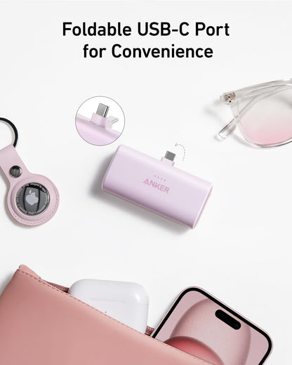 Anker Nano Power Bank (22.5W, Built-In USB-C Connector) Anker