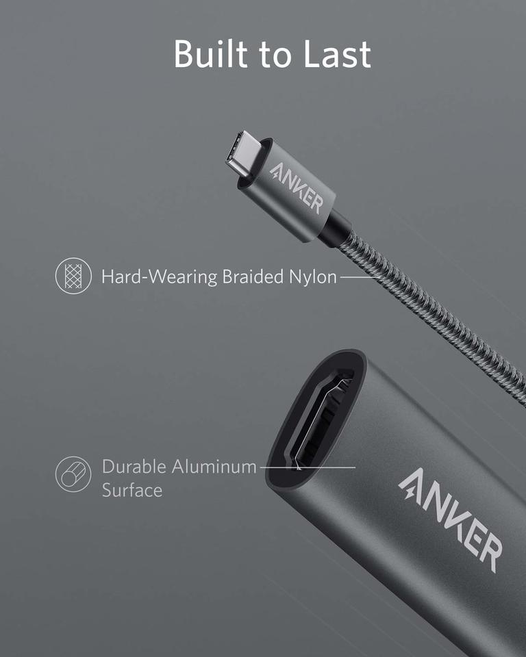 Anker <b>310</b> USB-C Adapter (4K HDMI) Anker