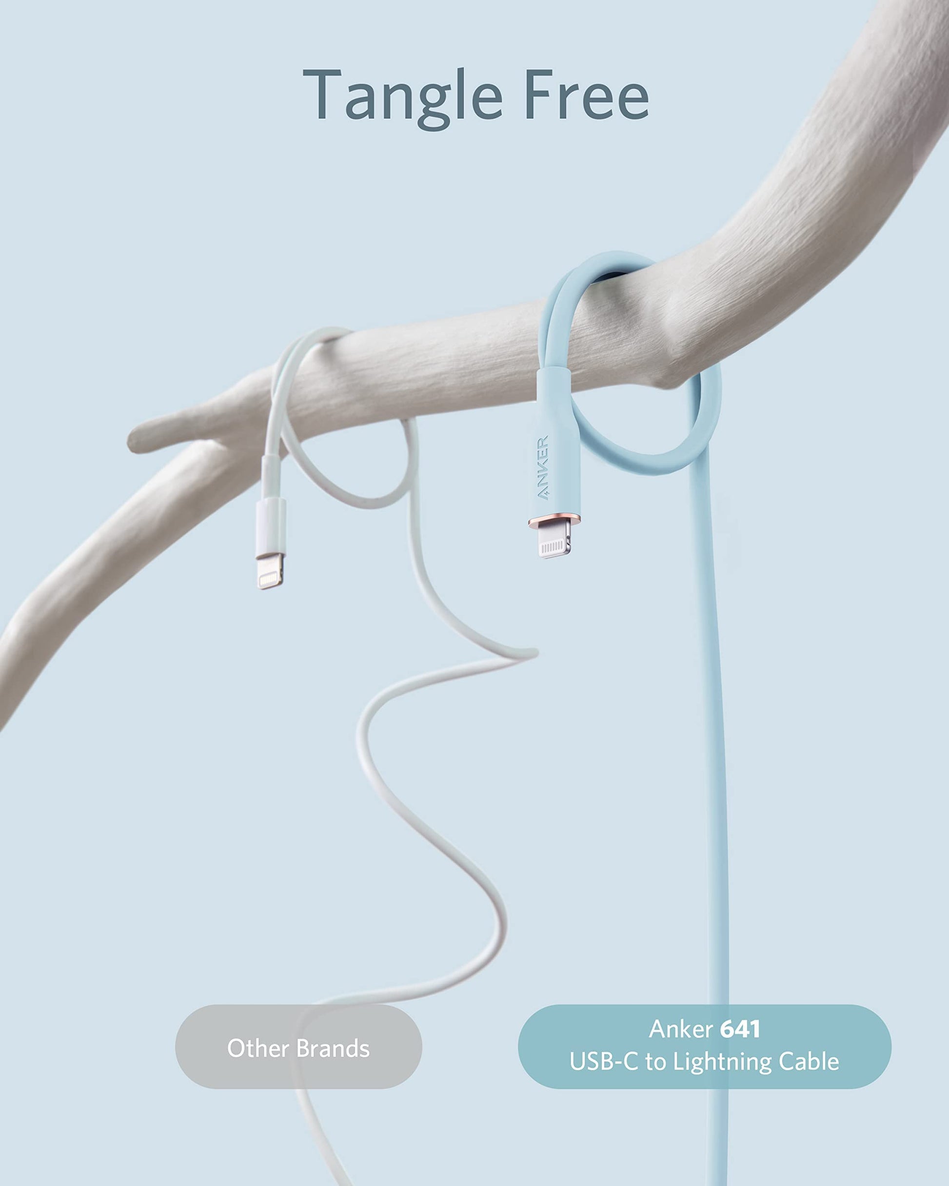 Anker <b>641</b> USB-C to Lightning Cable (Flow, Silicone) Anker