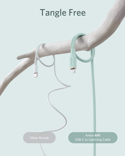 Anker <b>641</b> USB-C to Lightning Cable (Flow, Silicone) Anker