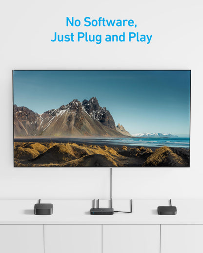 Anker HDMI Switch (4 in 1 Out, 4K HDMI) Anker