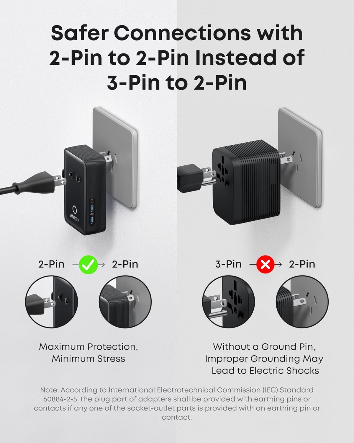 Anker Laptop Power Bank (25K, 165W, Built-In and Retractable Cables) Anker