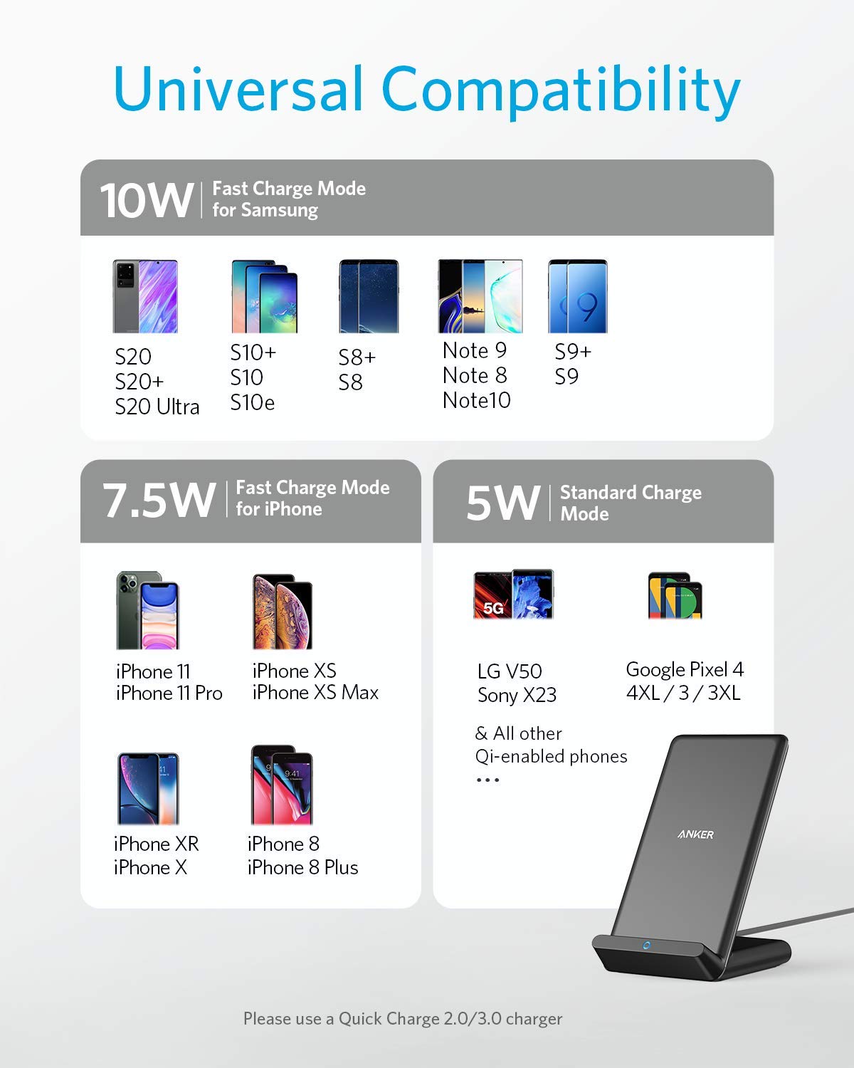Anker <b>313</b> Wireless Charger (Stand) Anker