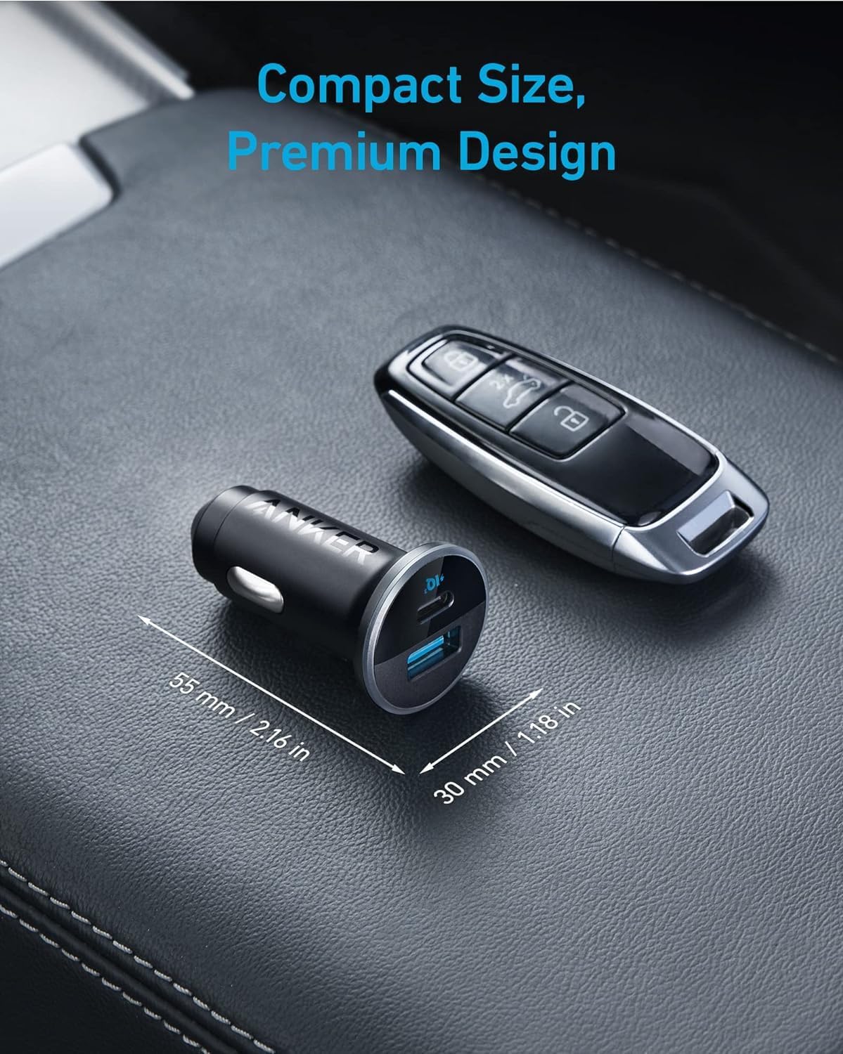 Anker <b>323</b> Car Charger (52.5 W) Anker