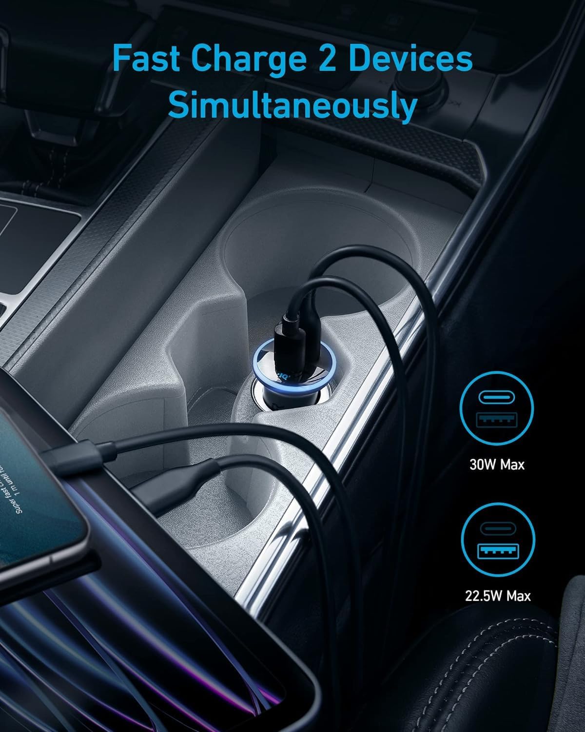 Anker <b>323</b> Car Charger (52.5 W) Anker