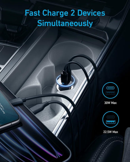 Anker <b>323</b> Car Charger (52.5 W) Anker