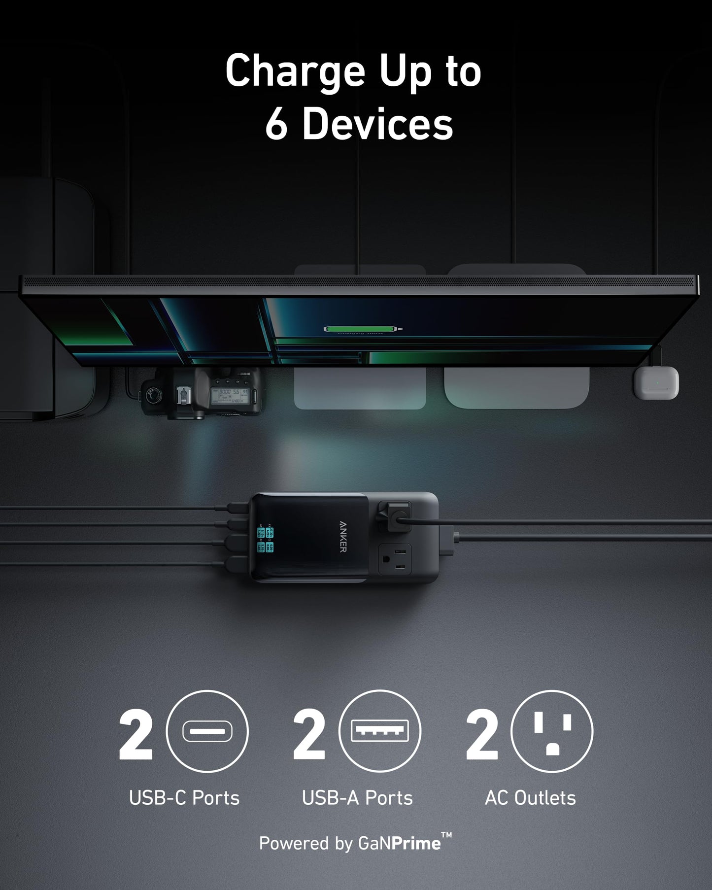 Anker Prime 6-in-1 Charging Station (140W) Anker