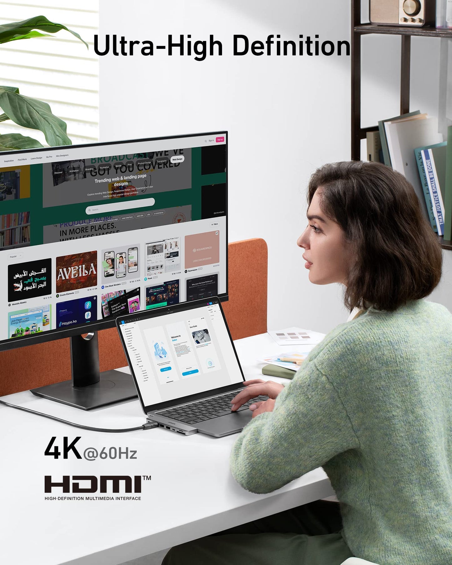 Anker <b>547</b> USB-C Hub (7-in-2, for MacBook) Anker