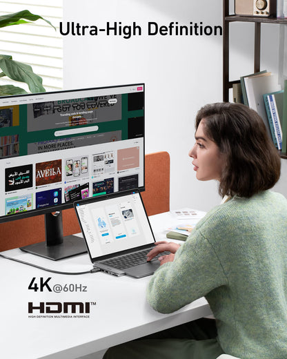 Anker <b>547</b> USB-C Hub (7-in-2, for MacBook) Anker