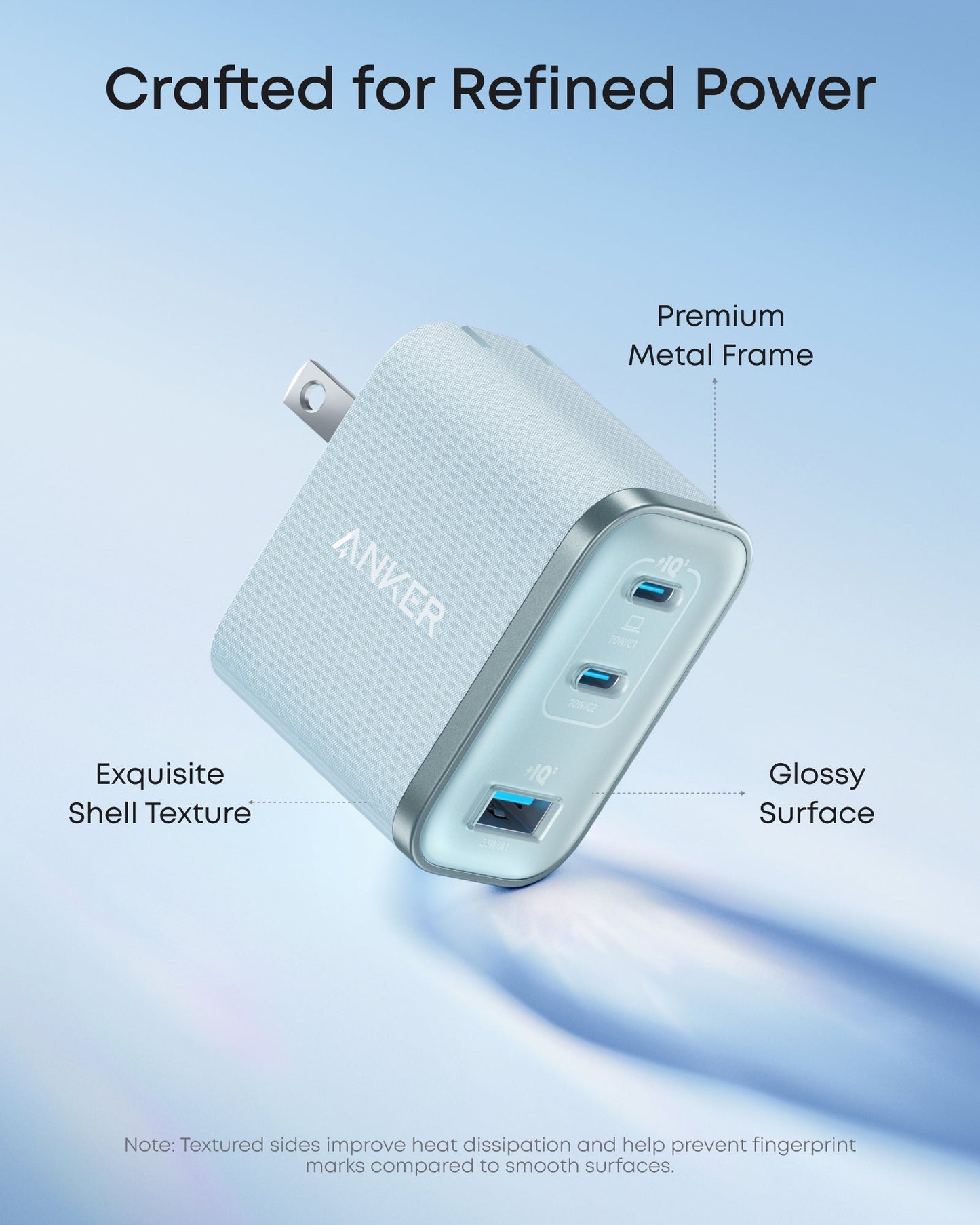 Anker Nano Charger (70W, 3 Ports) Anker