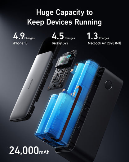 Anker 737 Power Bank (PowerCore 24K) Anker