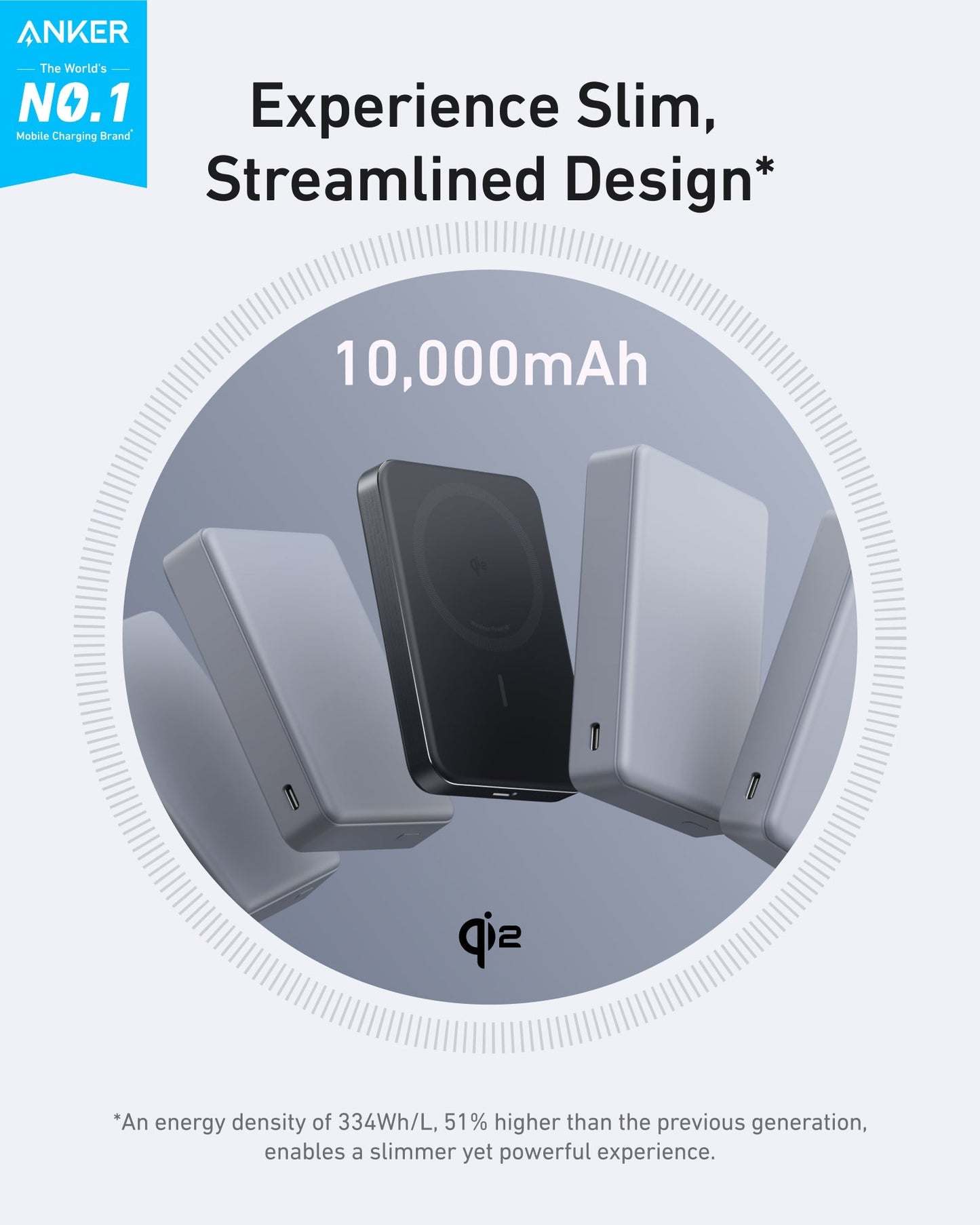 Anker MagGo Power Bank (10K, Slim) Anker