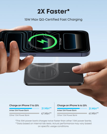 Anker Nano Power Bank (5K, MagGo, Slim) Anker