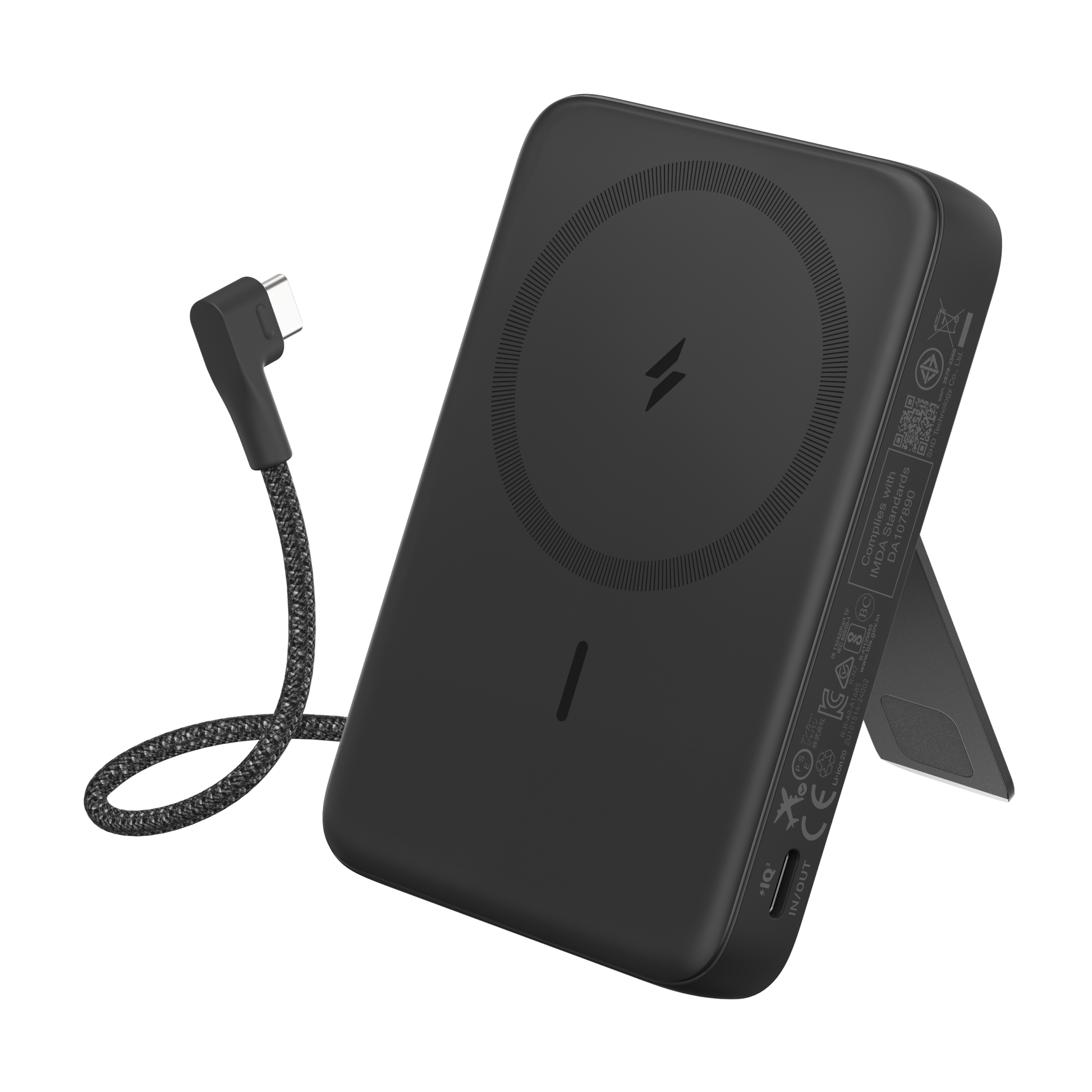 Anker Zolo Magnetic Power Bank (10K, 30W, Built-in USB-C Cable) Anker