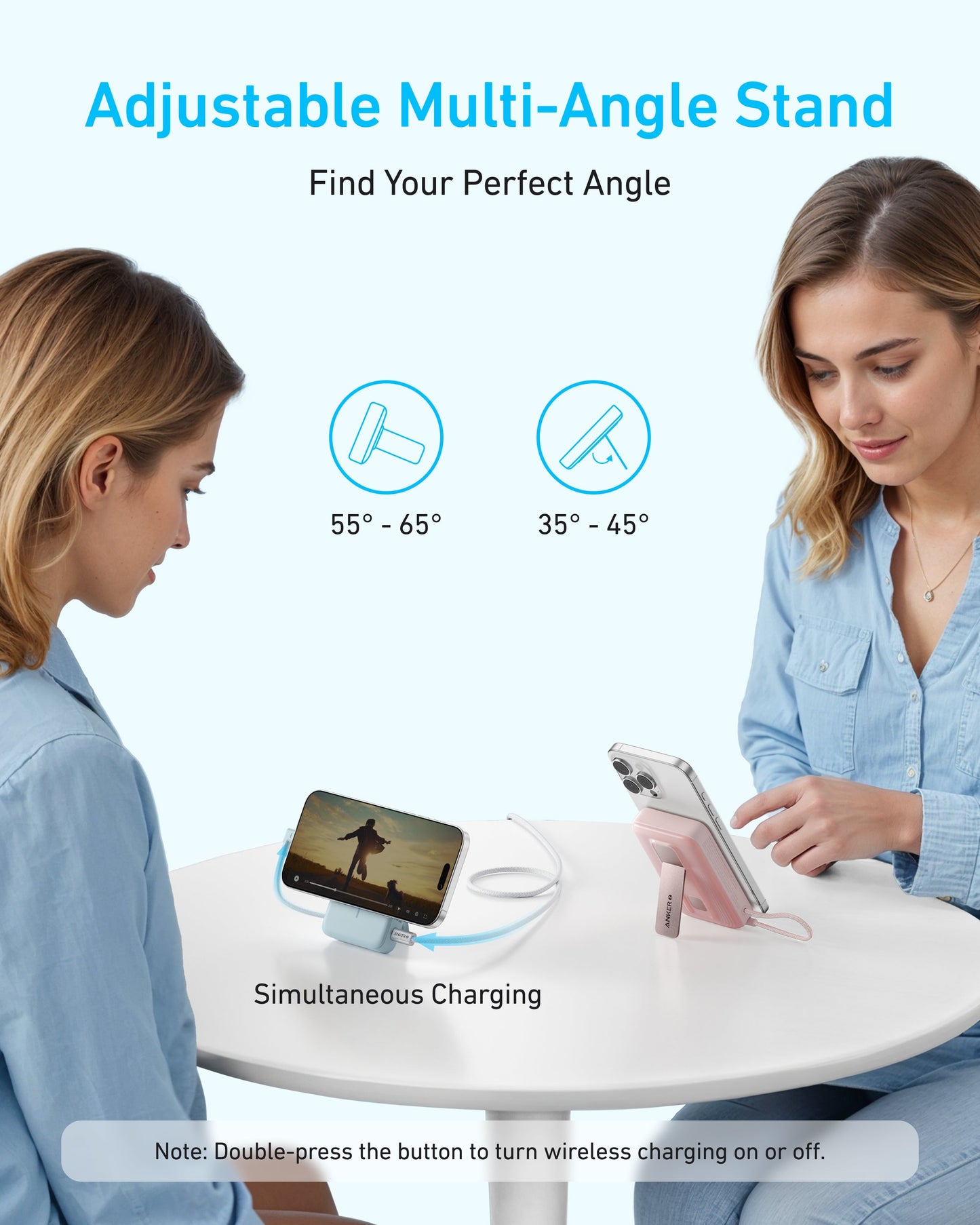 Anker Zolo Magnetic Power Bank (10K, 30W, Built-in USB-C Cable) Anker