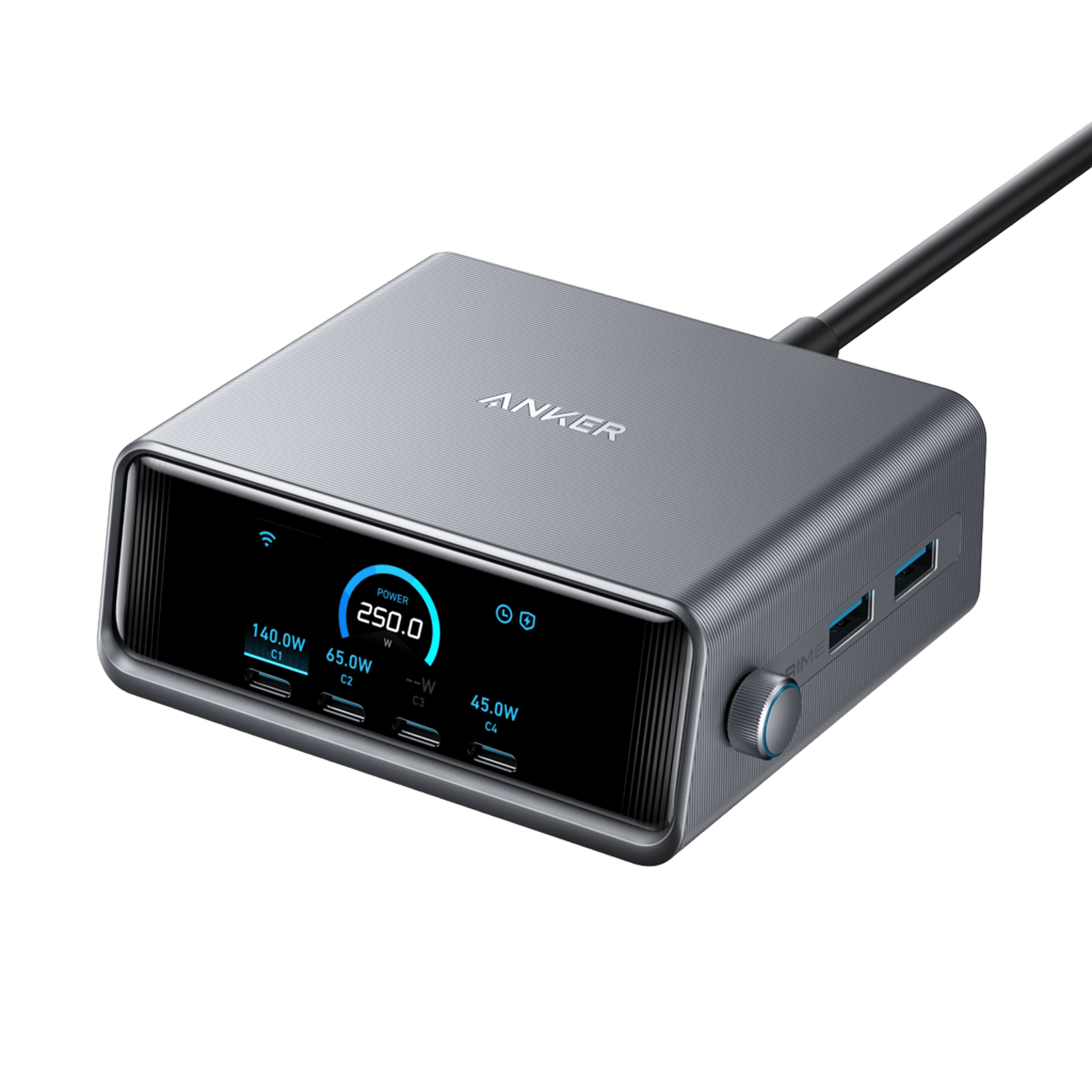 Anker Prime Charger (250W, 6 Ports, GaNPrime) Anker