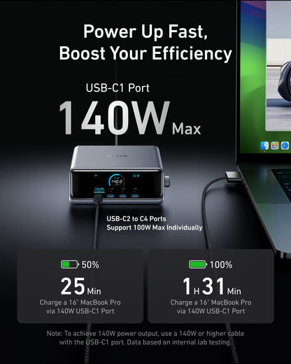 Anker Prime Charger (250W, 6 Ports, GaNPrime) Anker