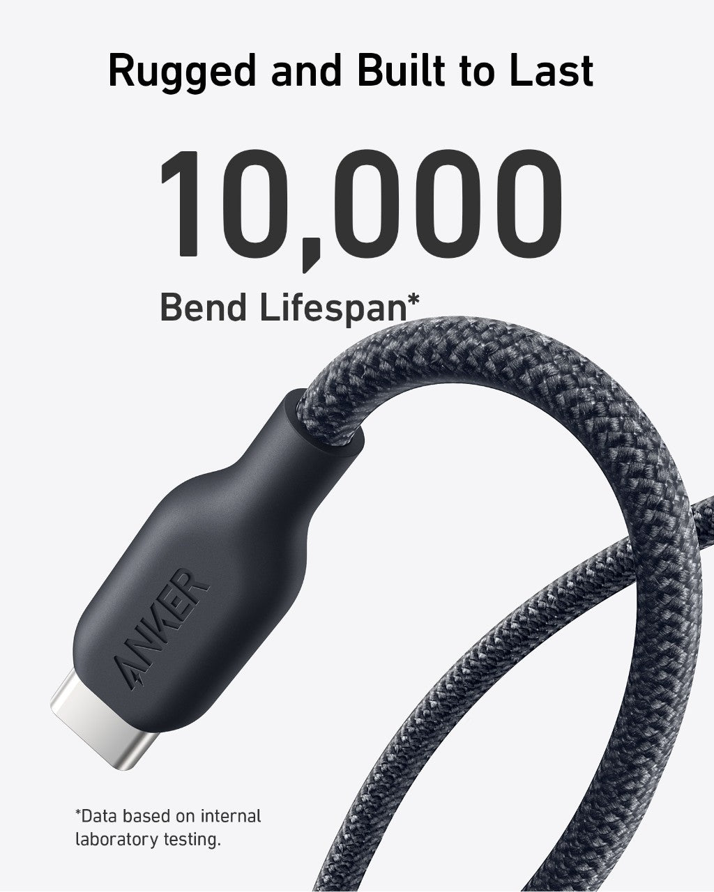 Anker <b>543</b> USB-C to USB-C Cable (Bio-Braided) Anker