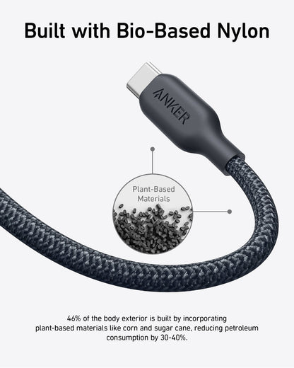 Anker <b>543</b> USB-C to USB-C Cable (Bio-Braided) Anker