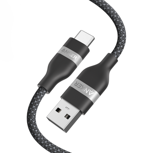 Anker USB-A to USB-C Cable (3 ft / 6 ft, Upcycled-Braided) Anker