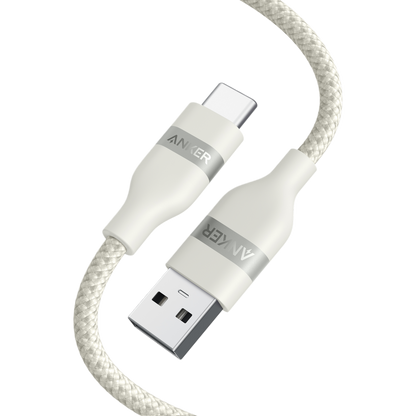 Anker USB-A to USB-C Cable (3 ft / 6 ft, Upcycled-Braided) Anker