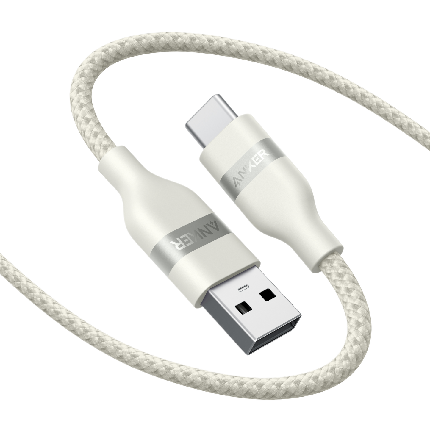 Anker USB-A to USB-C Cable (3 ft / 6 ft, Upcycled-Braided) Anker