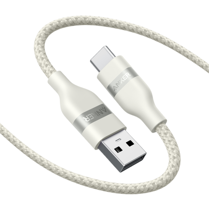 Anker USB-A to USB-C Cable (3 ft / 6 ft, Upcycled-Braided) Anker