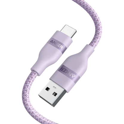 Anker USB-A to USB-C Cable (3 ft / 6 ft, Upcycled-Braided) Anker