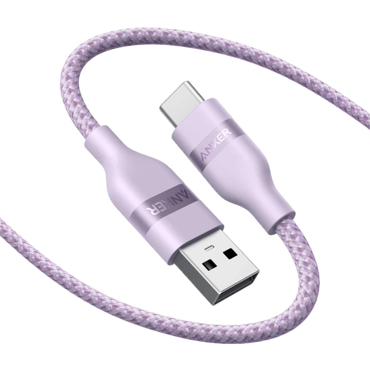 Anker USB-A to USB-C Cable (3 ft / 6 ft, Upcycled-Braided) Anker