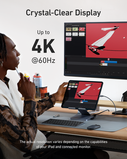 Anker 551 USB-C Hub (8-in-1, Tablet Stand) Anker