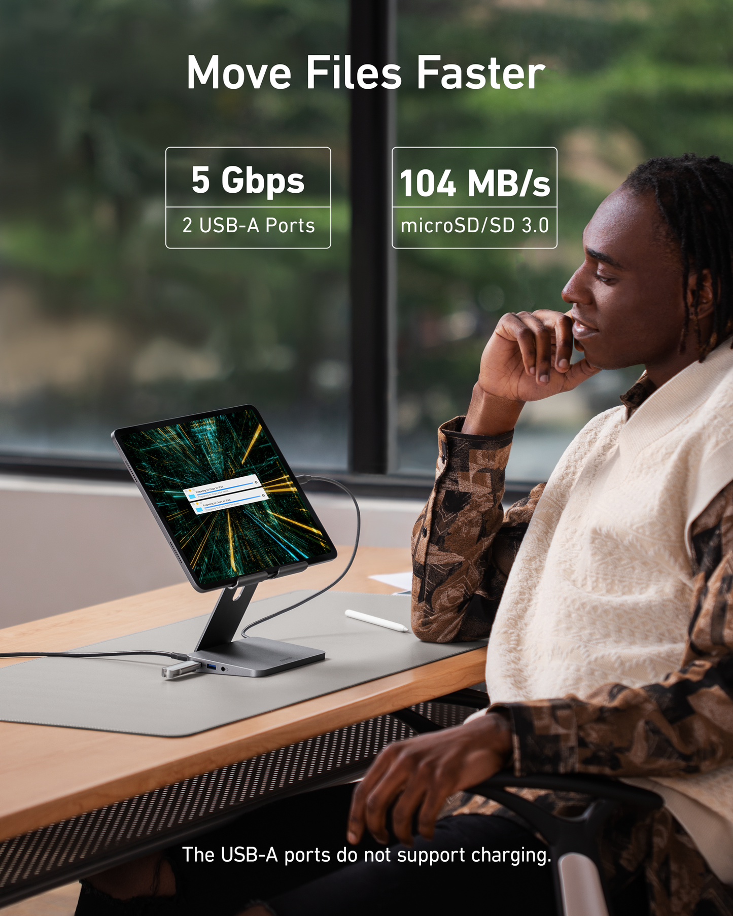 Anker 551 USB-C Hub (8-in-1, Tablet Stand) Anker