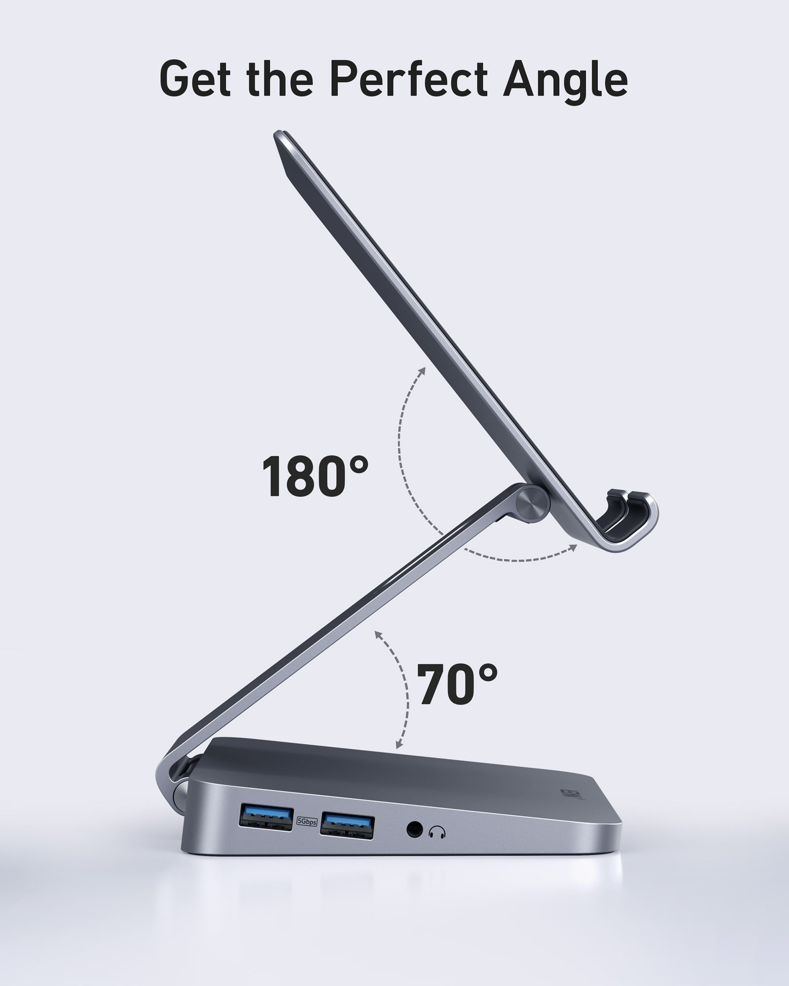 Anker 551 USB-C Hub (8-in-1, Tablet Stand) Anker