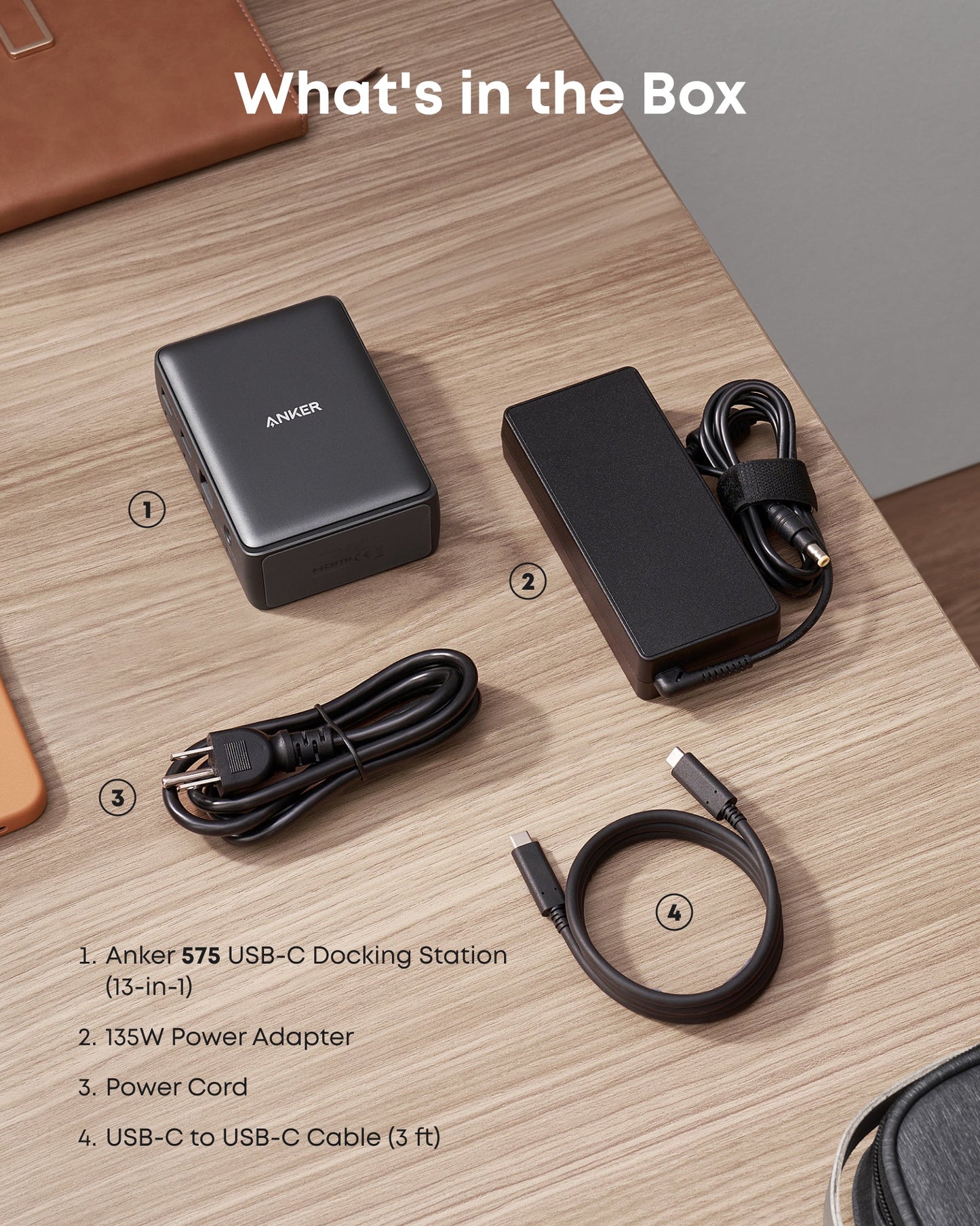 Anker <b>575</b> USB-C Docking Station (13-in-1) Anker