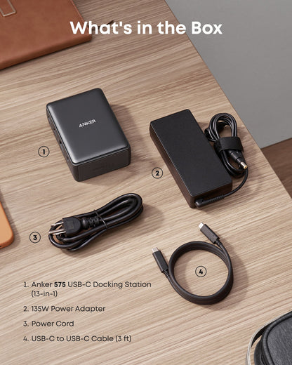 Anker <b>575</b> USB-C Docking Station (13-in-1) Anker
