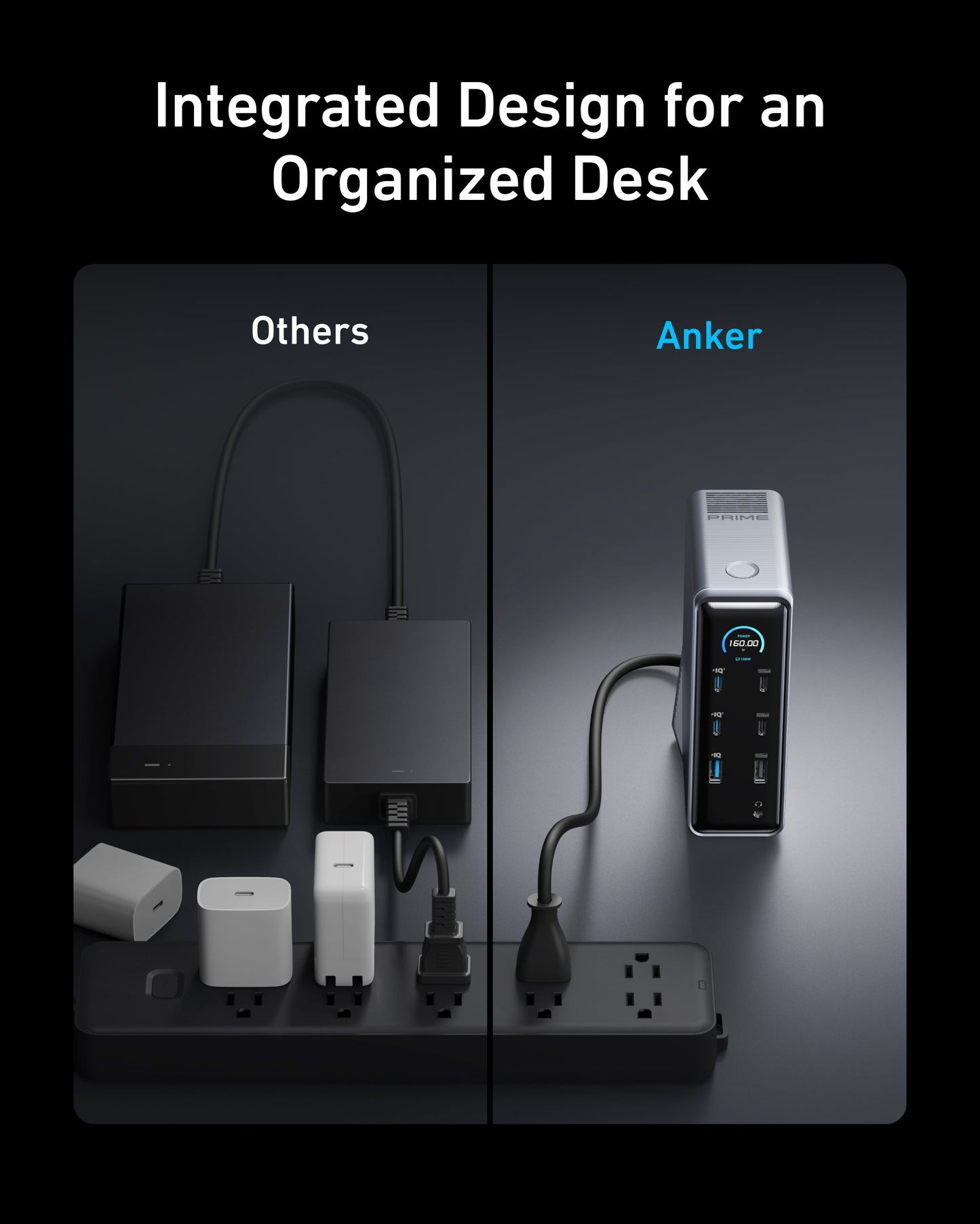 Anker Prime Charging Docking Station (14-in-1, Dual Display, 160W) Anker