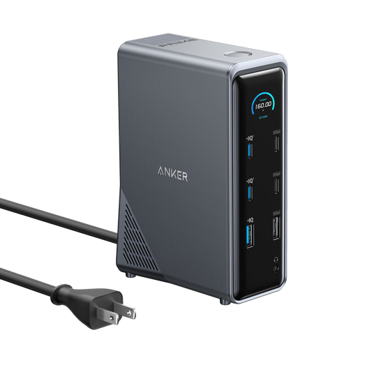 Anker Prime Charging Docking Station (14-in-1, Dual Display, 160W) Anker