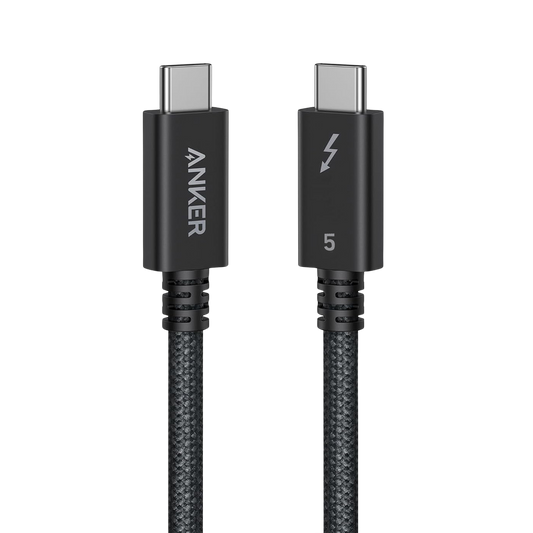 Anker Prime Thunderbolt 5 Cable (3.3 ft / 1.7 ft, 80 Gbps, 240W) Anker