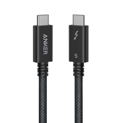 Anker Prime Thunderbolt 5 Cable (3.3 ft / 1.7 ft, 80 Gbps, 240W) Anker