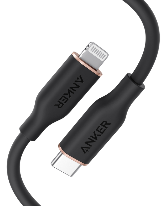 Anker <b>641</b> USB-C to Lightning Cable (Flow, Silicone) Anker