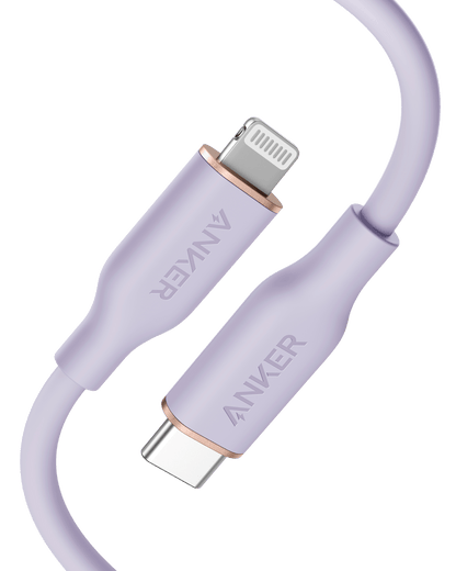 Anker <b>641</b> USB-C to Lightning Cable (Flow, Silicone) Anker