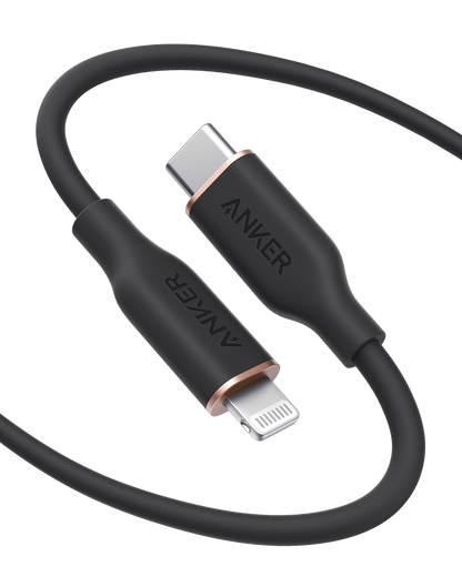 Anker <b>641</b> USB-C to Lightning Cable (Flow, Silicone) Anker