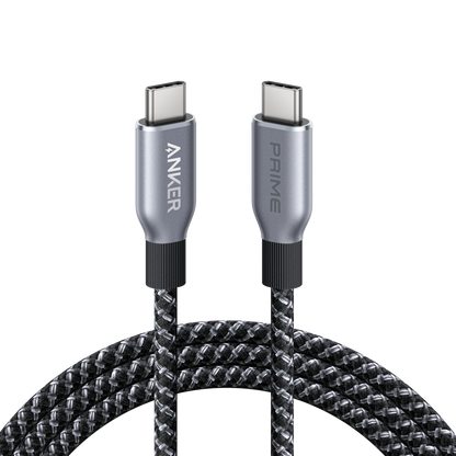 Anker Prime USB-C to USB-C Cable (240W, Upcycled-Braided) Anker