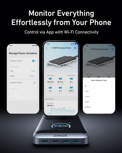 Anker Prime Charging Station (8-in-1, 240W) Anker