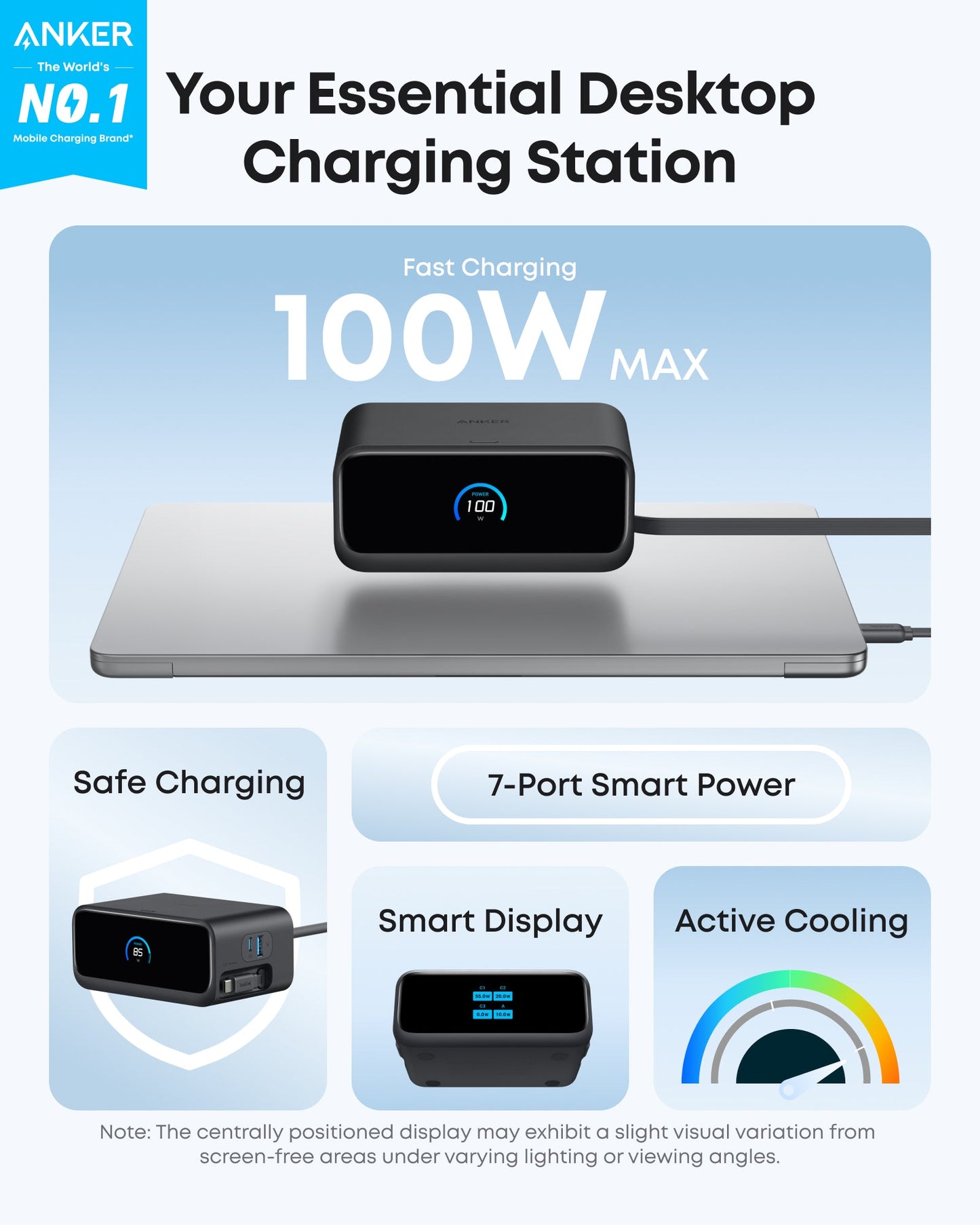 Anker Nano Charging Station (7-in-1, 100W) Anker