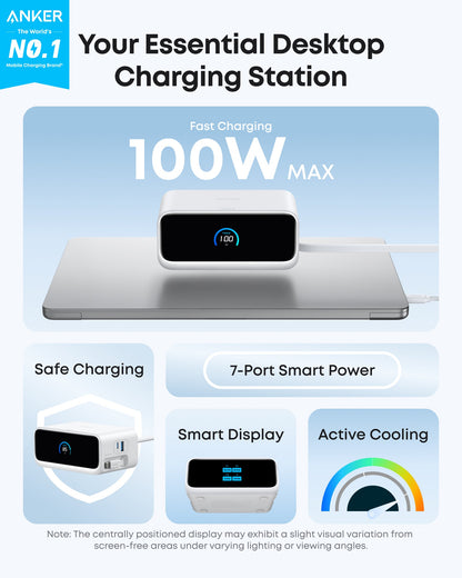 Anker Nano Charging Station (7-in-1, 100W) Anker