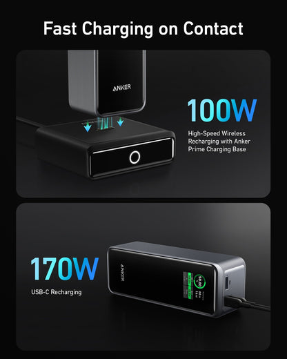 Anker Prime Power Bank and Charging Base Anker