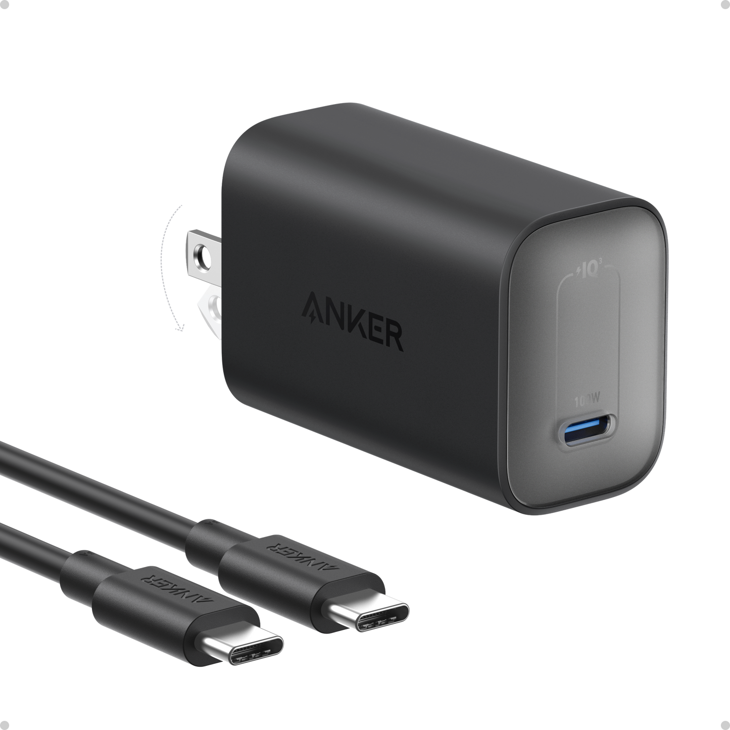 Anker Nano Charger (100W) with USB-C Cable Anker
