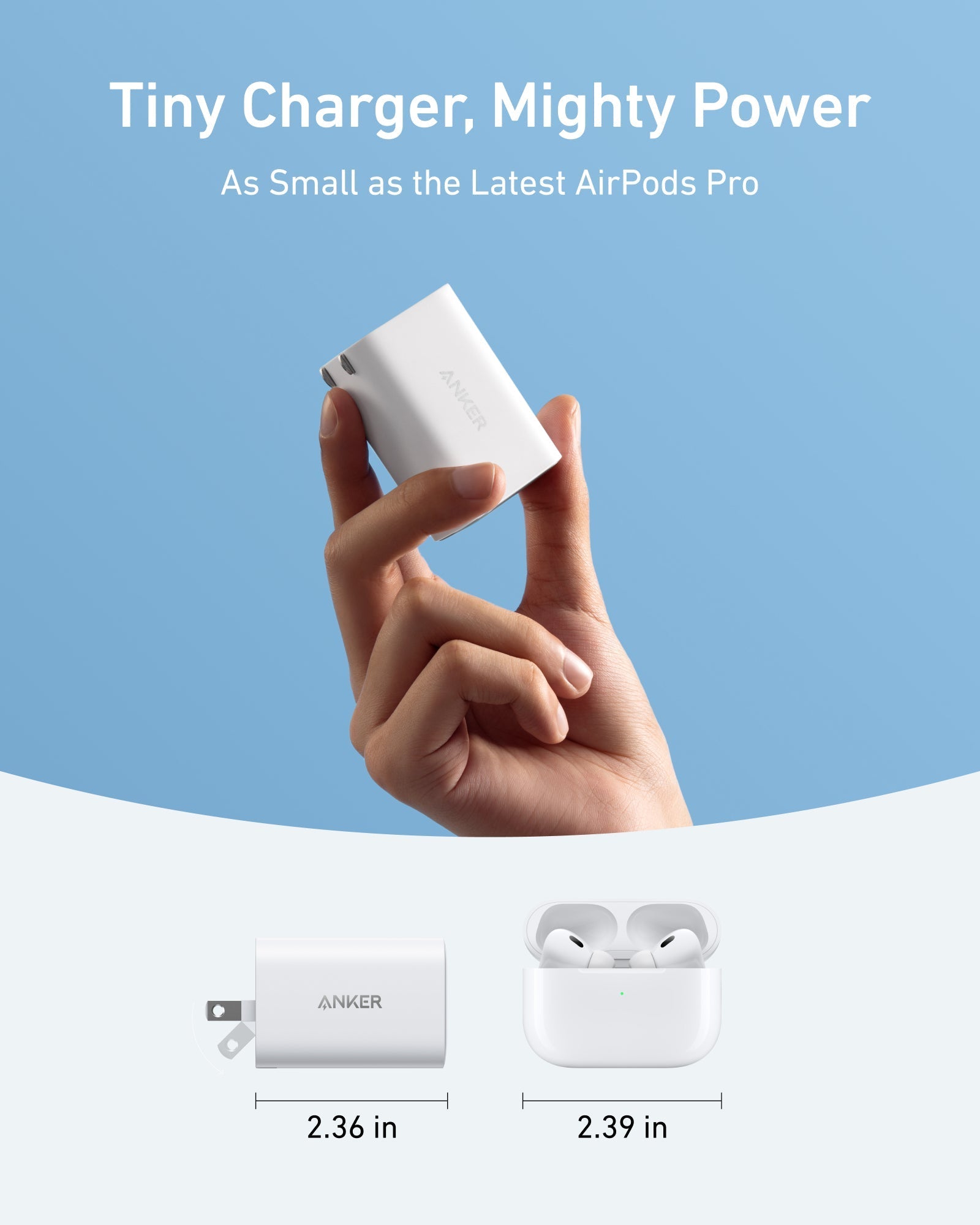 Anker Nano Charger (100W) with USB-C Cable Anker