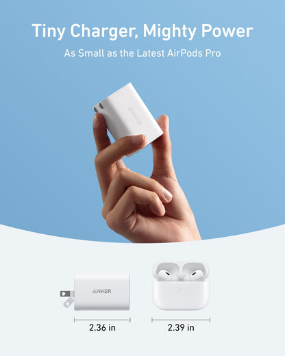 Anker Nano Charger (100W) with USB-C Cable Anker